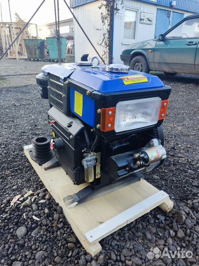 Двигатель дизель 10 л.с. R190 с электростартером