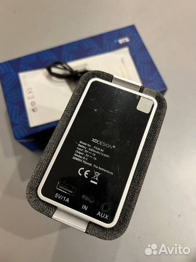 Портативная колонка втб