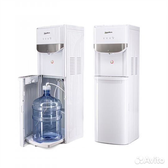 Новый кулер (бутыль внутри) Aqua Work DR71T white