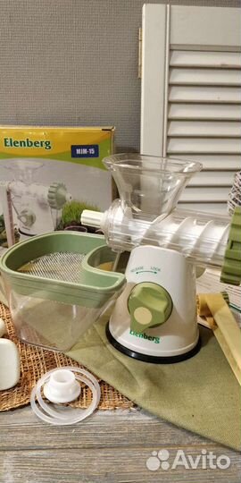 Соковыжималка elenberg mgm15 механическая