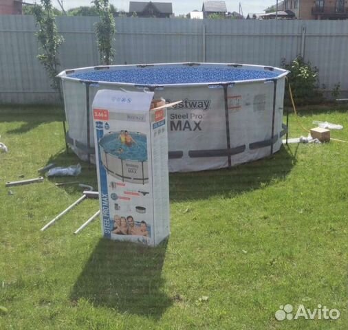 Бассейн каркасный Bestway 366x122 см купить в Твери | Хобби и отдых | Авито