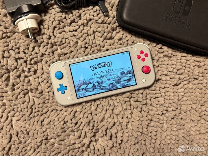 Nintendo switch lite pokemon edition прошитая +256