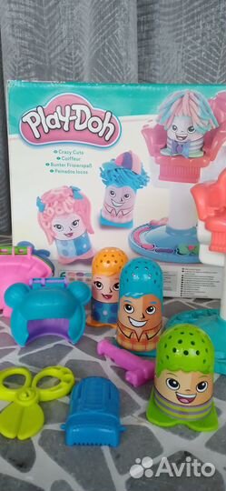 Набор для лепки PlayDoh (парикмахерская)