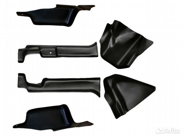 Накладки на ковролин Ниссан Террано (6 шт.)