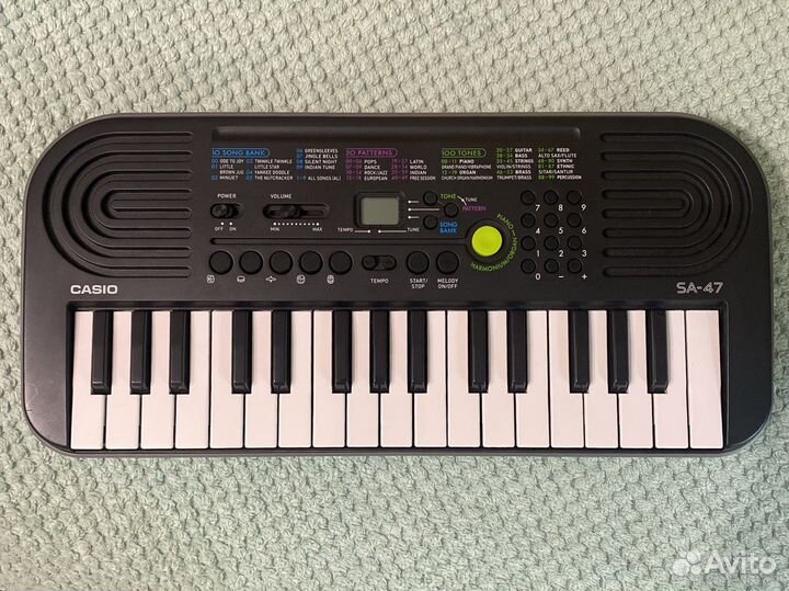 Синтезатор casio SA-47