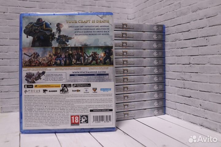 Warhammer 40.000 space marine 2 PS5 Рус. Озвучка