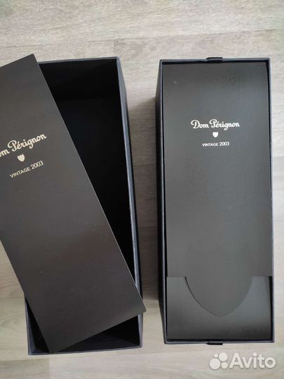 Коробка от шампанского Dom Perignon