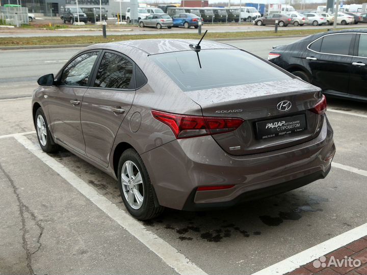 Hyundai Solaris 1.6 МТ, 2018, 62 800 км