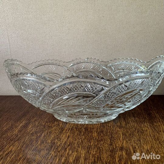 Ваза хрустальная СССР