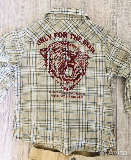 Рубашки и брюки на мальчика