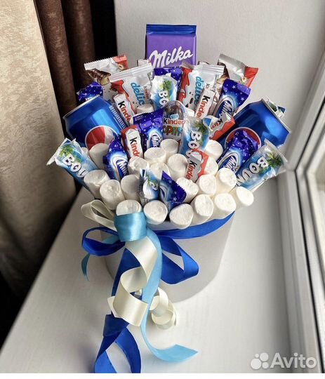 Букет из конфет / из киндеров/ детский букет