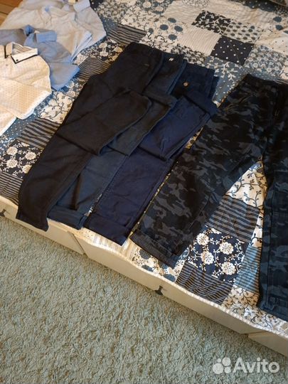 Рубашки, одежда, пакетом 134 на мальчика