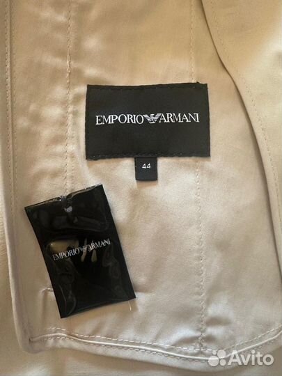 Короткий тренч Emporio Armani оригинал