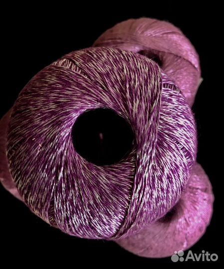 Пряжа для вязания (4 мотка)