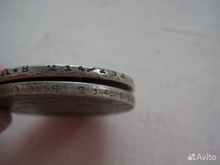 Рубль монета 1724 1754 1804