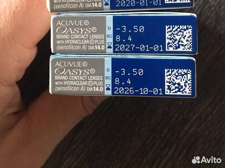 Линзы контактные acuvue oasys двухнедельные 8.4