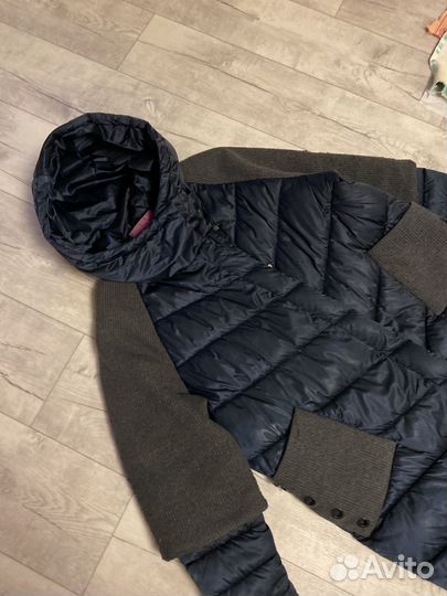 Пуховик зимний женский 58 60 размер длинный