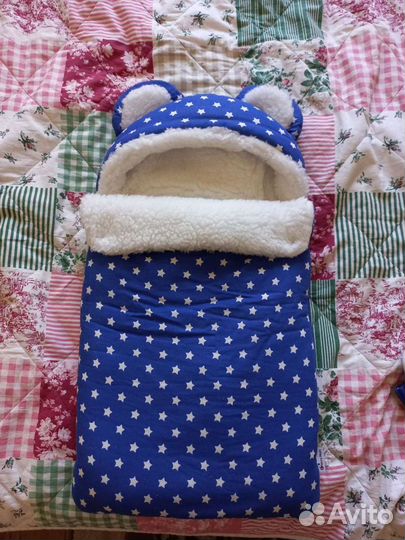 Конверт на выписку зимний