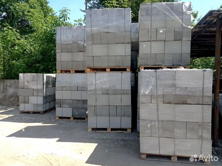 Газоблок 50х250х600