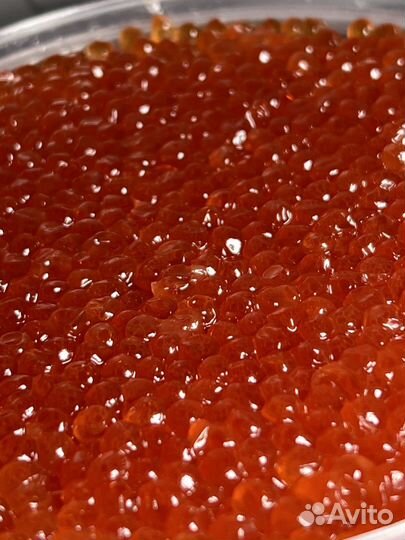 Икра красная горбуши натуральная