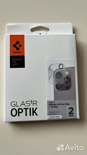 Защитное стекло для камеры spigen 15 Pro