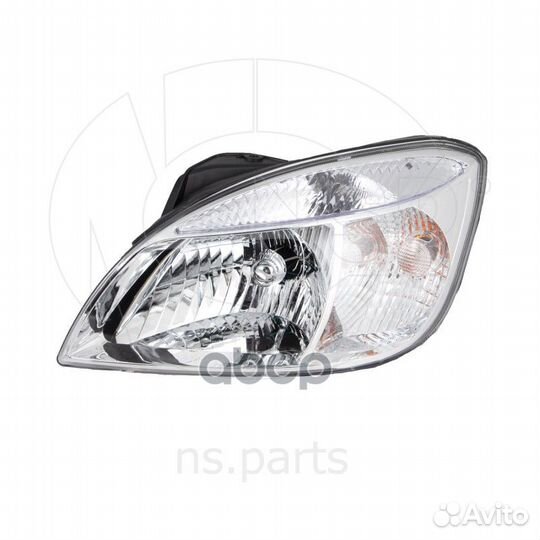 Фара левая KIA rioii 05-11 (хром) NSP02921011G020