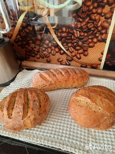 Хлеб из ц/з муки на закваске