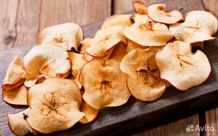 Сушёные яблоки и груши в чайном наборе