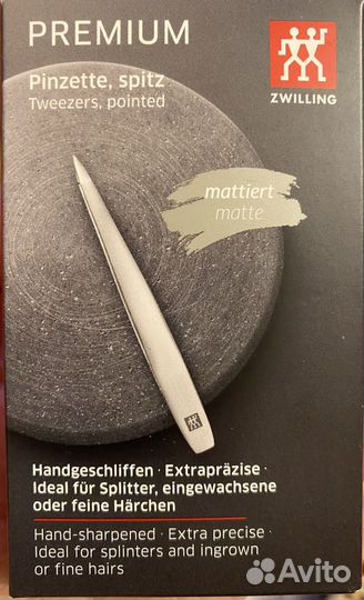 Zwilling пинцет остроконечный