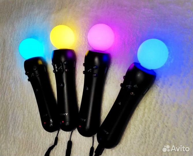 Move на PS3,PS4 оригинальные джойстики PS3