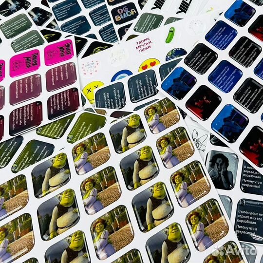 3d стикеры оптом от 50 штук