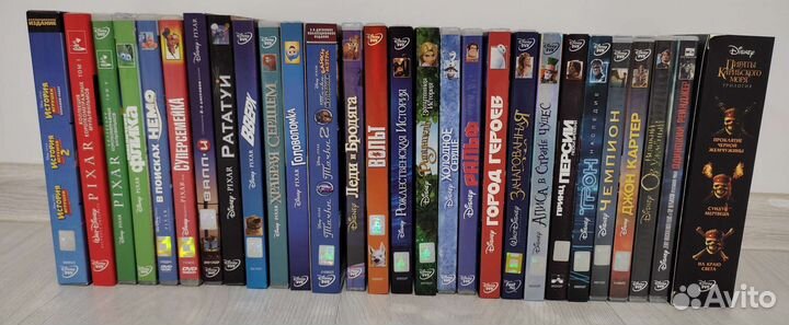 Disney, Pixar и Marvel на DVD