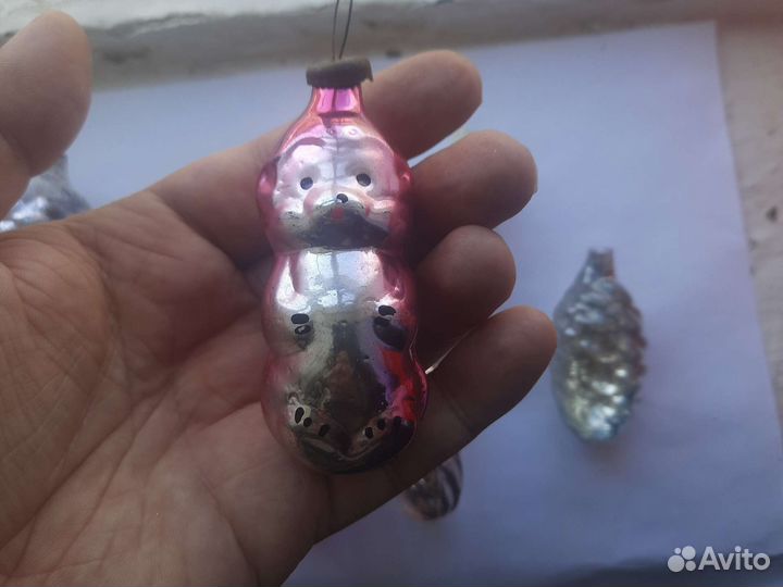 Ёлочная игрушка СССР персонаж