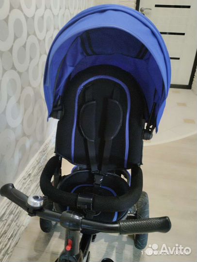 Велосипед с родительской ручкой