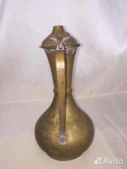 Кувшинчик чайник латунь