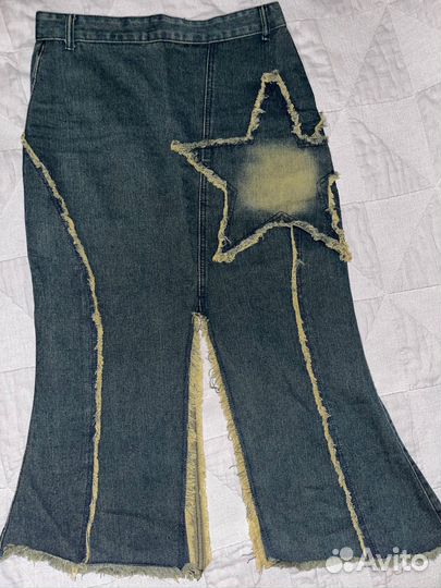 Джинсовая юбка