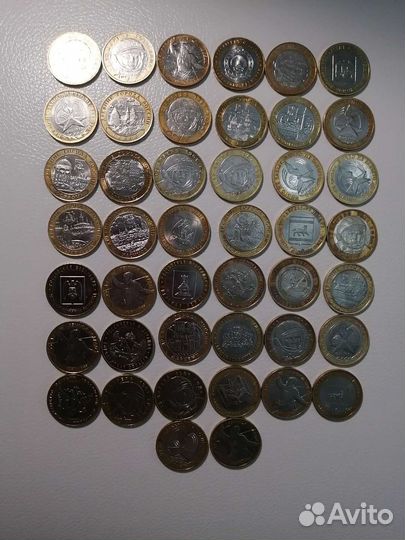 Юбилейные биметалл и др. монеты