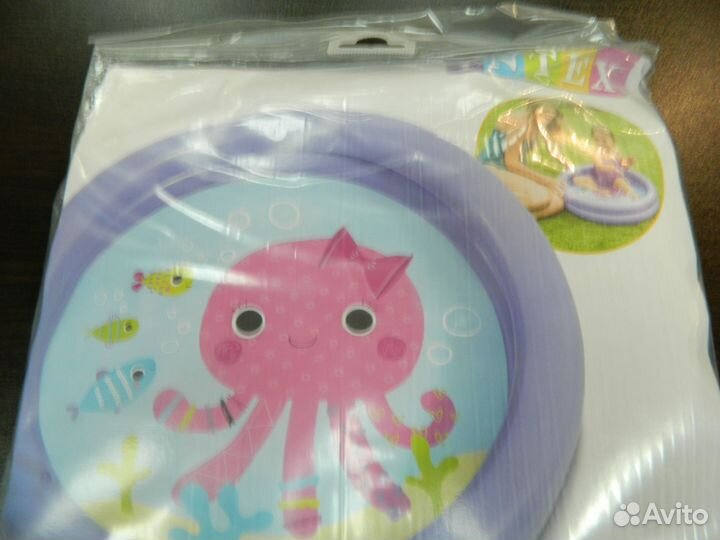 Бассейн надувной 61*15 см новый в упаковке