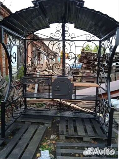 Мангал С крышей