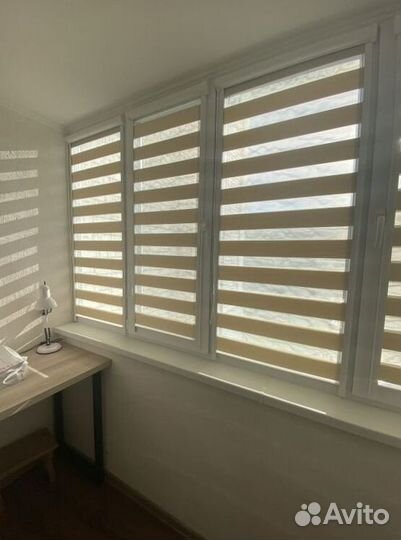 Рулонные шторы в коробе и с направляющими U5826