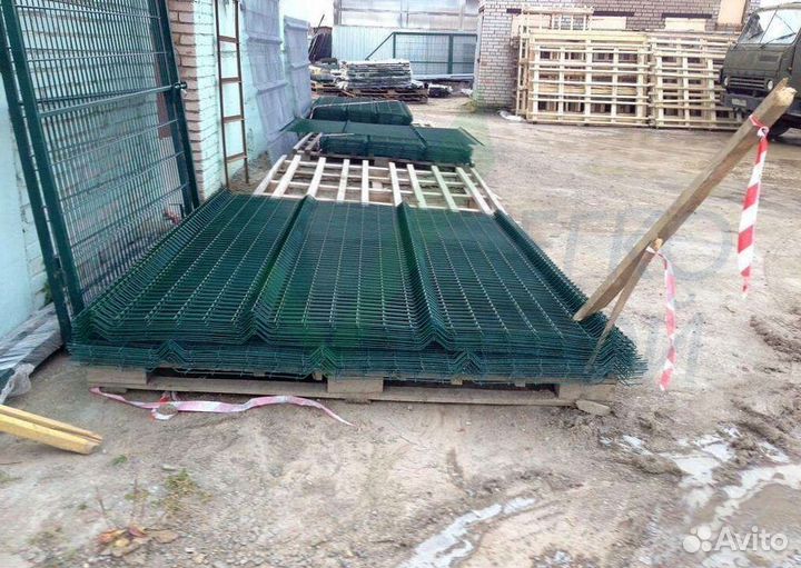 Сетка для забора 3Д