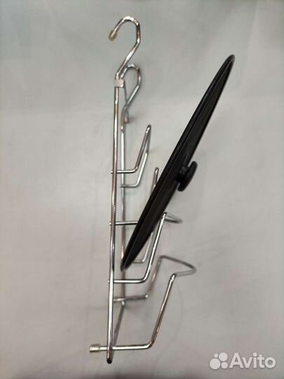 Подставка держатель полка крышек навесная на рейли