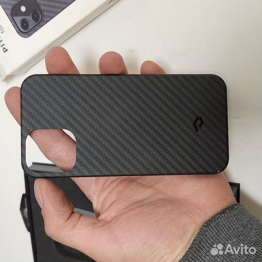 Чехол pitaka magez case ipone 12 mini кевлар