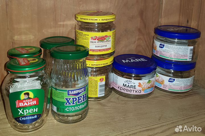 Банки с крышками