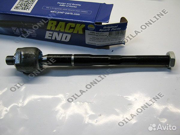 Тяга рулевая (без наконечника) hyundai (Solaris RB