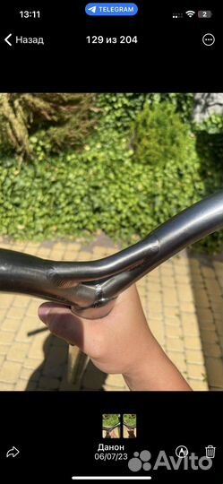 Титановый руль striker Tony Castillo