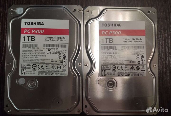 Жесткий диск Toshiba 3.5 1 тб