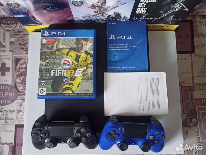 Sony playstation 4 slim 1Тб