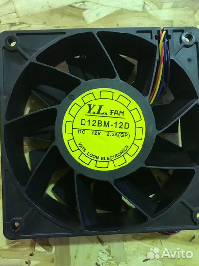 Вентилятор для асика