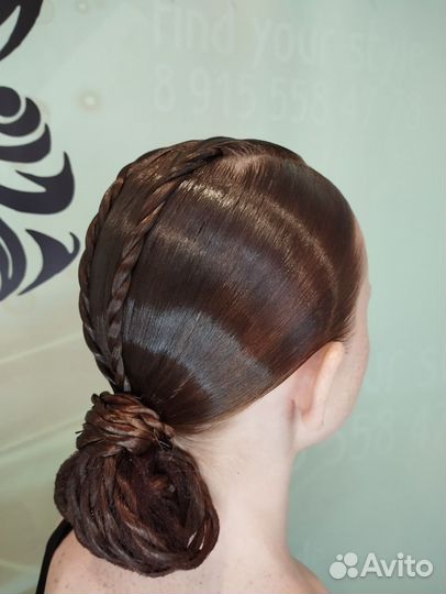 Прически на турниры и торжества